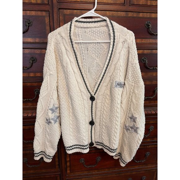 Taylor Swift Original "Folklore Album" Cardigan-M/L-Authentic Merch-Excellent - Picture 1 of 10